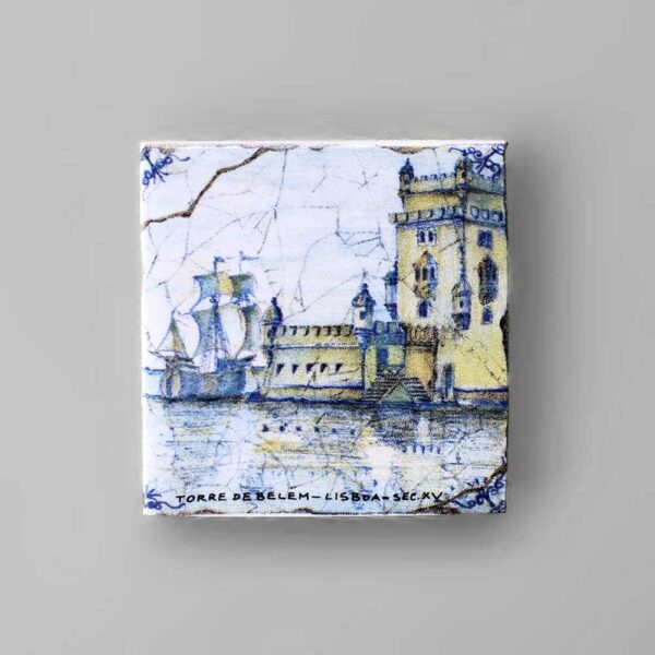 Mini azulejo decorativo Torre de Belém
