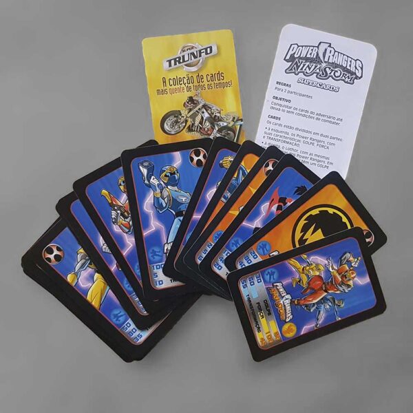 Power Rangers Ninja Storm Supercards