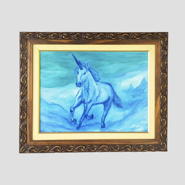 Unicórnio azul
