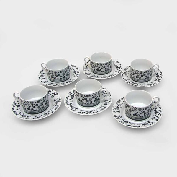 Conjunto xícaras de chá