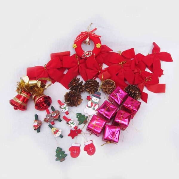 Kit enfeites variados de Natal