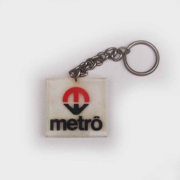 Chaveiro Metrô Rio Anos 80